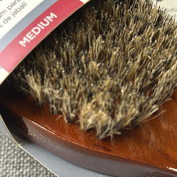 diane Premium 100% Medium Firm Boar Bristle Wave Brush Set of 2 NEW - Picture 4 of 4